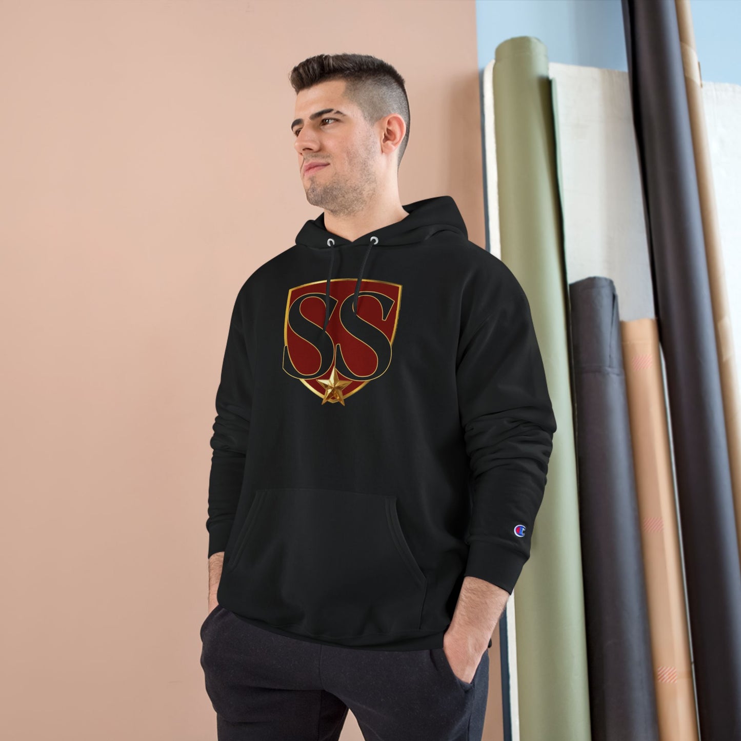 Steppin Like a Sigma x Champion Hoodie