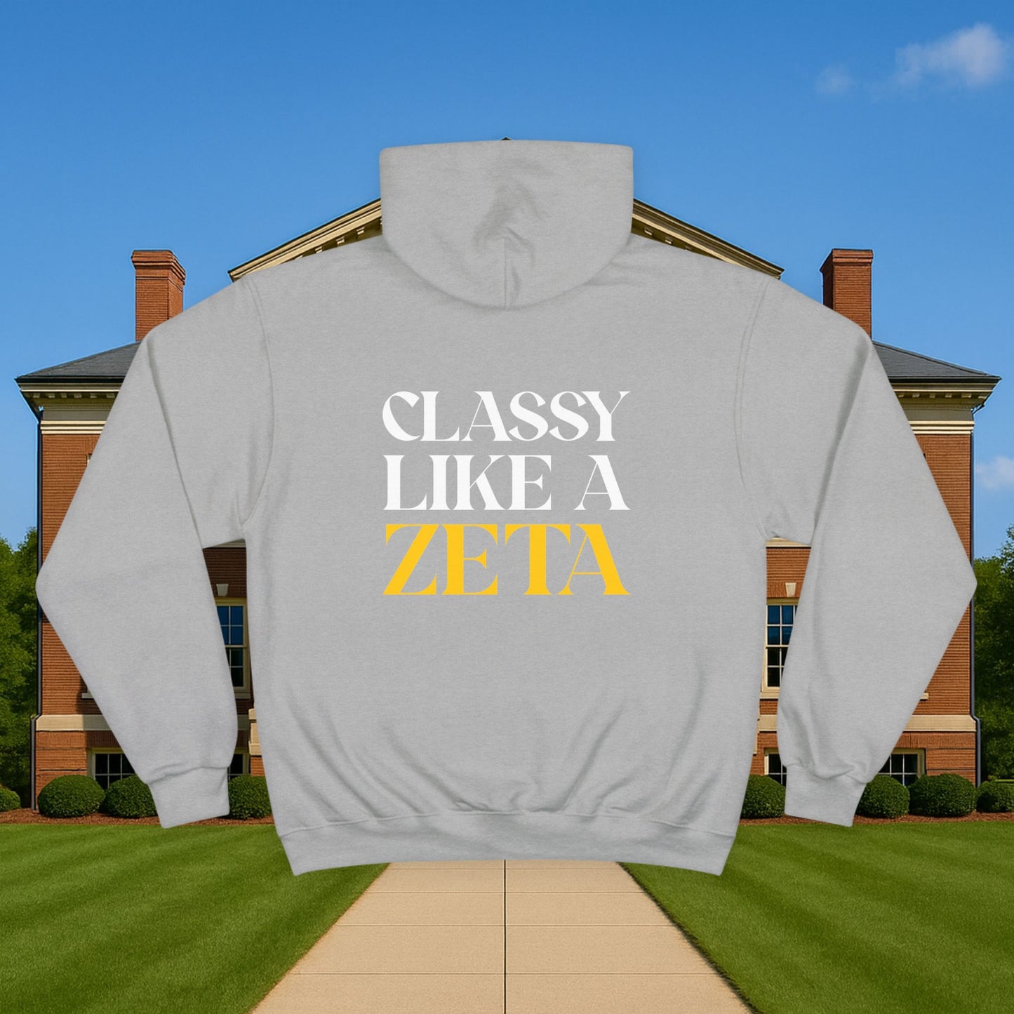 Classy Like a Zeta x Champion Hoodie