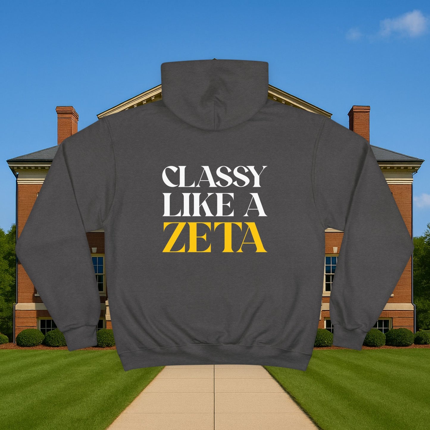 Classy Like a Zeta x Champion Hoodie