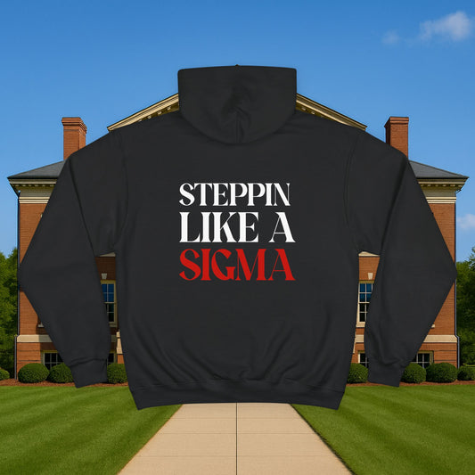Steppin Like a Sigma x Champion Hoodie